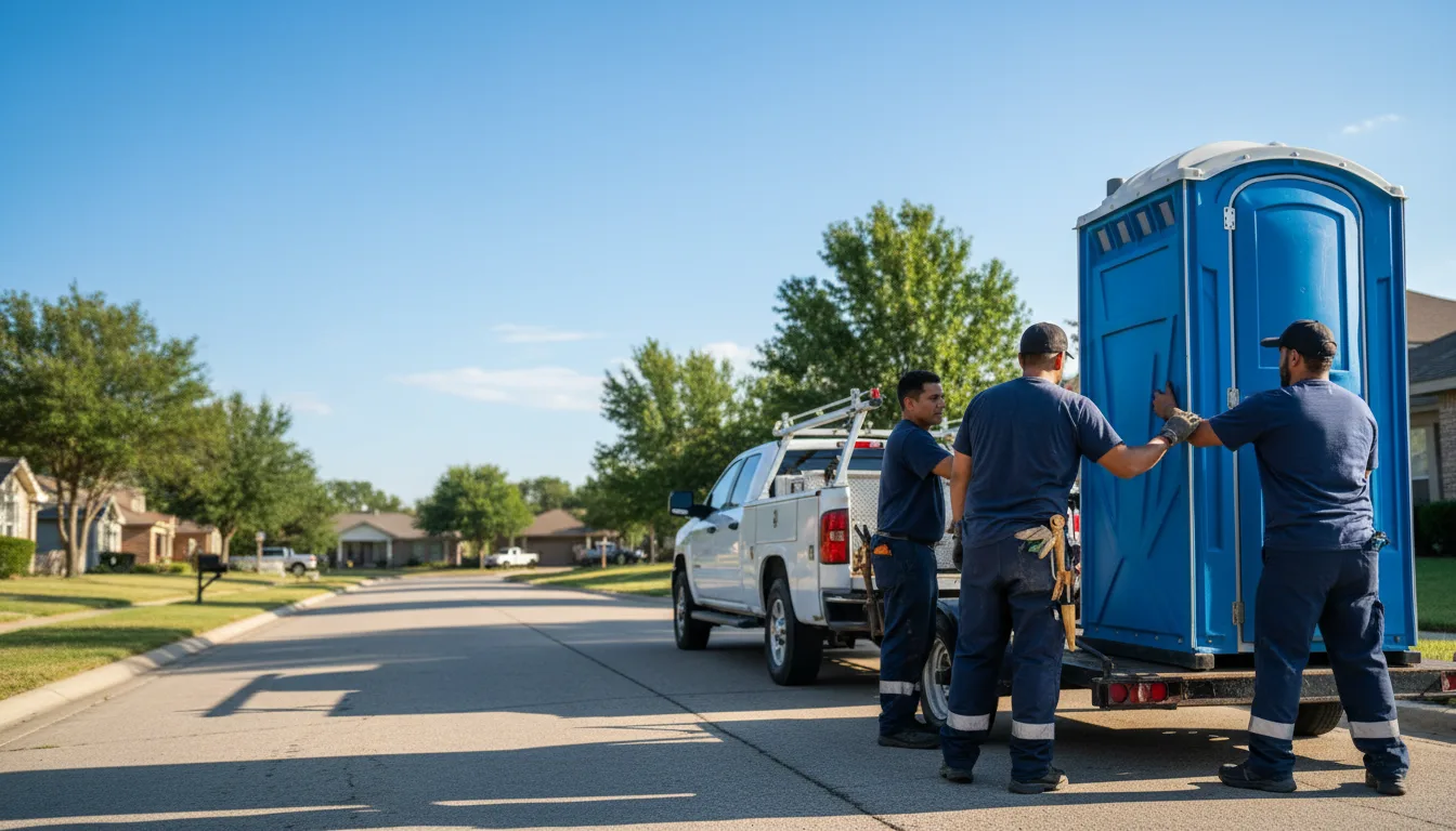 Portable Toilet Rental in Ivanhoe, TX near me